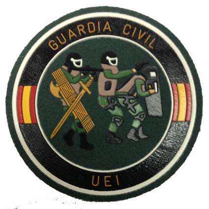 Escudo UEI Guardia Civil termoplástico